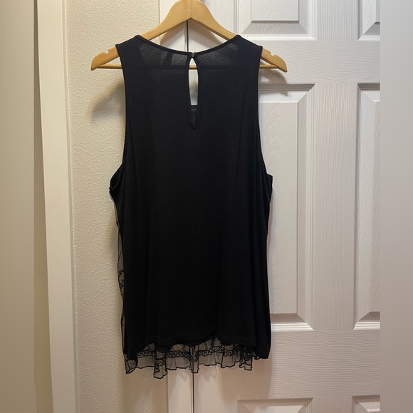 Black/Sheer Top - Picture 2 of 6